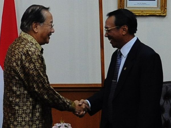 Jero Wacik Temui Bos Baru Freeport