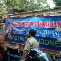 Perangkat Desa di Blitar Gelar Aksi Solidaritas untuk Anas Urbaningrum 