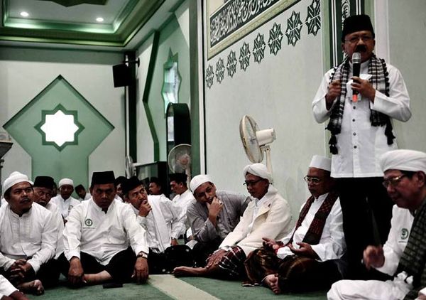 Foke Minta Restu Majelis Dzikir Al Fauz