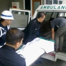 Ricky Alami Patah Kaki dan Hidungnya Mengeluarkan Darah