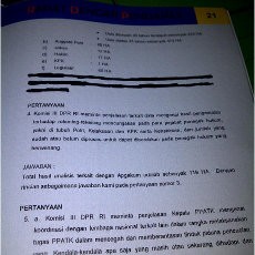 2.000 Transaksi Mencurigakan Anggota DPR akan Dilaporkan ke KPK