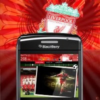 Themes Si Merah Liverpool di BlackBerry