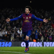 Yang ke-200 dan 146 dari Messi