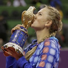 Kalahkan Stosur dan Cedera, Azarenka Juara