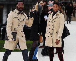 Malunya Will.i.am Pakai Baju Kembar di London Fashion Week