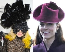 Kate Middleton Pesan Topi dari Desainer Lady Gaga