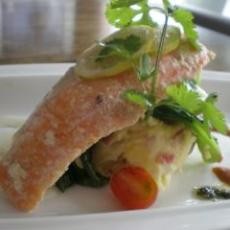 Poach Salmon Provencale yang Kaya Gizi