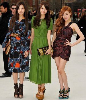 Seohyun, Yoona & Tiffany di London