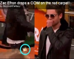 Ups, Zac Efron Jatuhkan Kondom Saat Premier Film