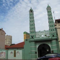 Masjid Jamae Chulia, Sekeping India di Kampung China