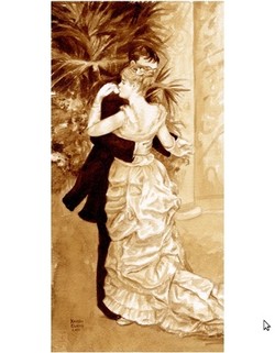 Lukisan Cantik Ini Dibuat dari Bir