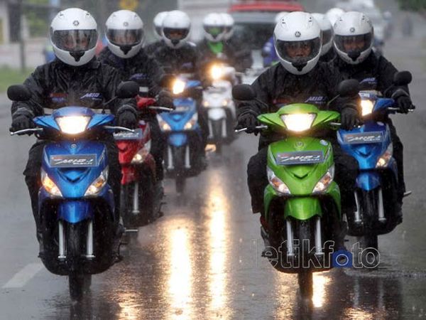 Jajal Mio J Putih di Jalur Selatan