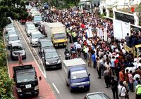 Demo Trisakti Bikin Macet Jalan S.Parman