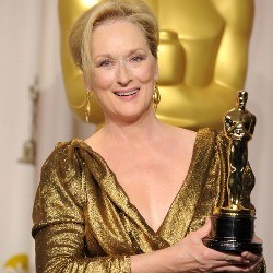 Meryl Streep The Iron Lady, Aktris Terbaik Oscar 2012