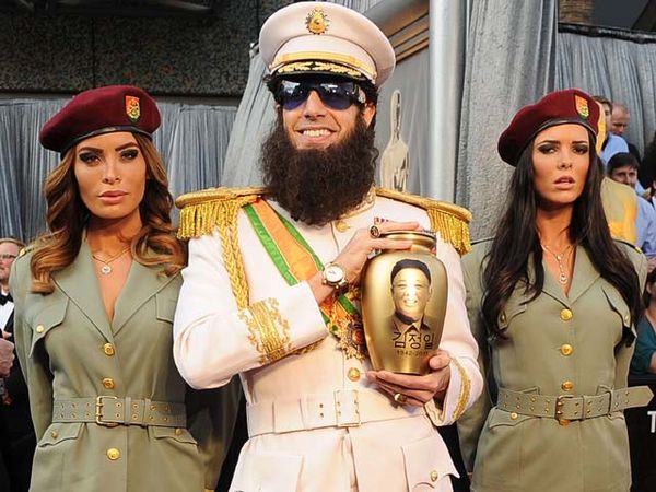 Sacha Baron Cohen & Abu Kim Jong-Il di Oscar 2012