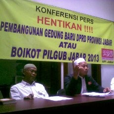 Pembangunan Gedung Dilanjutkan, API Siap Duduki DPRD Jabar