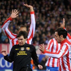 Messi Menangkan Barca