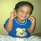 Rain Badrika Razzan, 1,9 Tahun; Lelaki; m