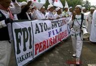 FPI dan FJI Yogya Nyaris Bentrok di Pengadilan