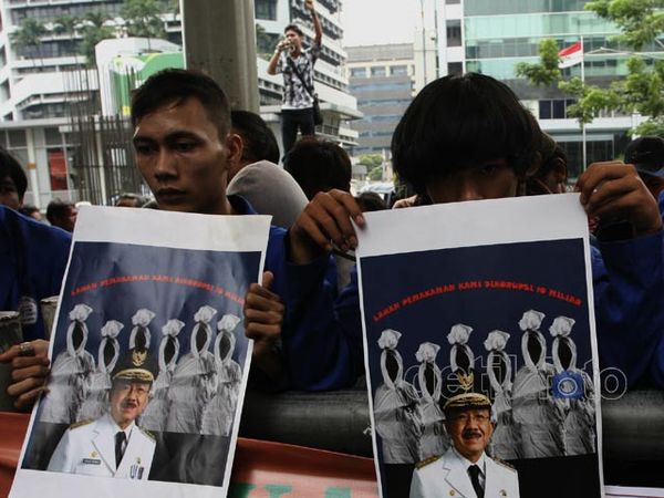 Gara-gara Tanah Kuburan, Foke Didemo di KPK