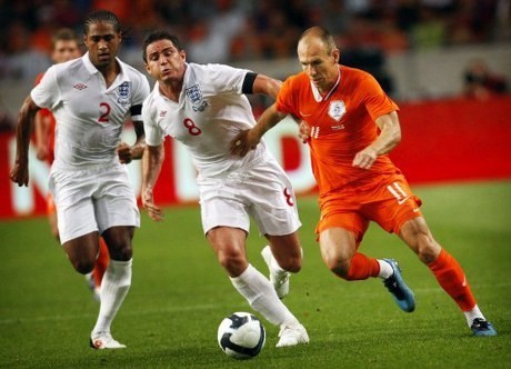 Inggris vs Belanda Tanpa Pemenang Sejak 2002