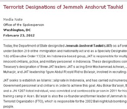 9 Aktivis JAT Ditolak Kedubes AS