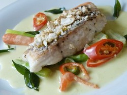 Resep Ikan: Cashewnut Baked Baramundi