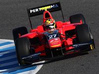 Rio Haryanto Uji Coba GP2
