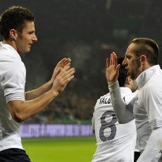 Prancis Tundukkan Jerman 2-1