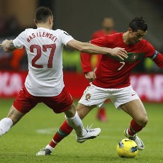 Portugal Ditahan Polandia Tanpa Gol