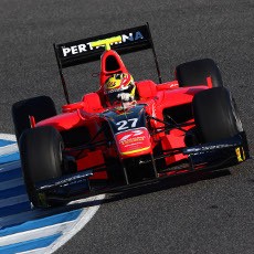 Rio Haryanto Tajamkan Waktu di Hari Kedua Tes