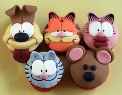 Wouww...Cupcake si Kucing Gendut Garfield