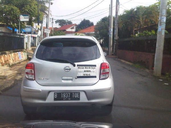 Nissan March Saya Boros