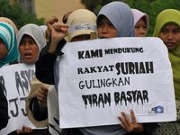 HTI Sulsel Dukung Rakyat Suriah Gulingkan Presidennya