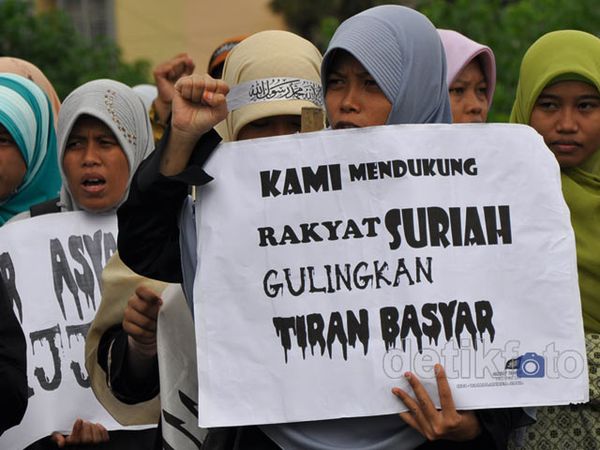 HTI Sulsel Dukung Rakyat Suriah Gulingkan Presidennya