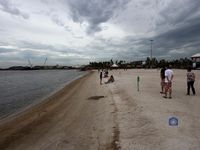 Pantai Timur Ancol Dipercantik