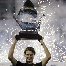 Federer Raih Titel Kelima di Dubai