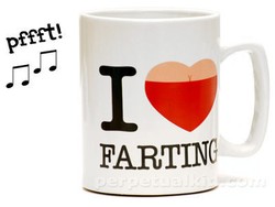 Wouw..I Heart Farting, Gelas Yang Bisa Kentut!
