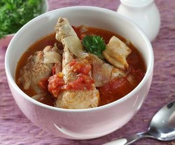 Resep Ayam: Ayam Masak Tomat Rosemary