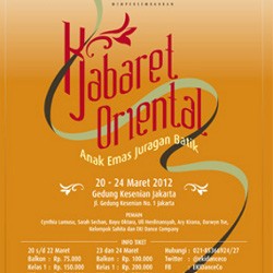 Kabaret Oriental Anak Emas Juragan Batik Siap Dipentaskan