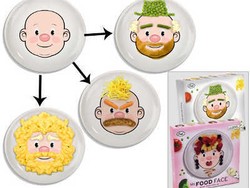 Food Face Dinner Plate, Piring Untuk si Kecil yang Susah Makan