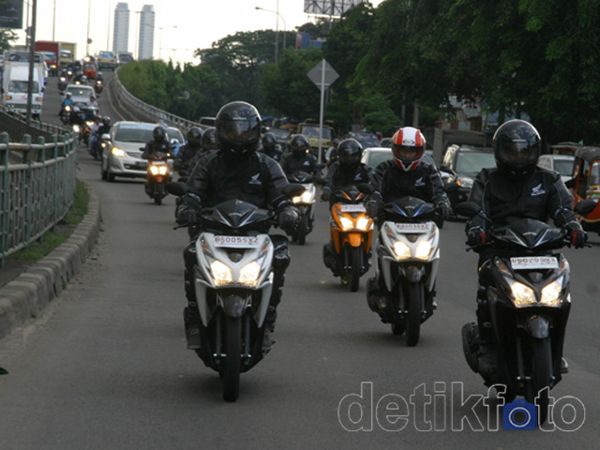 Vario Techno 125cc Diuji ke Bali
