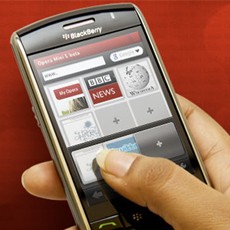 Mencicipi Opera Mini Next 7.0 di BlackBerry
