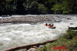 Memacu Adrenalin di Sungai Alas, Aceh