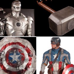 Palu Thor, Motor Captain America Hingga Jubah Iron Man Dilelang