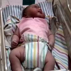 Bayi Berukuran Raksasa Lahir di Probolinggo