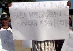 BBM Naik, Nelayan Anggap SBY-Boediono Gagal Sejahterakan Rakyat