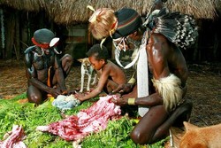 Kemeriahan Pesta Bakar Batu di Lembah Baliem