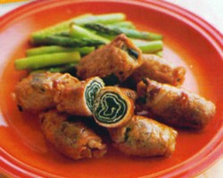 2 Kreasi Daging Gulung Kombinasi Sayuran