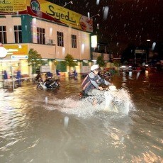 Malaysia Dilanda Banjir, Seorang Anak Tewas